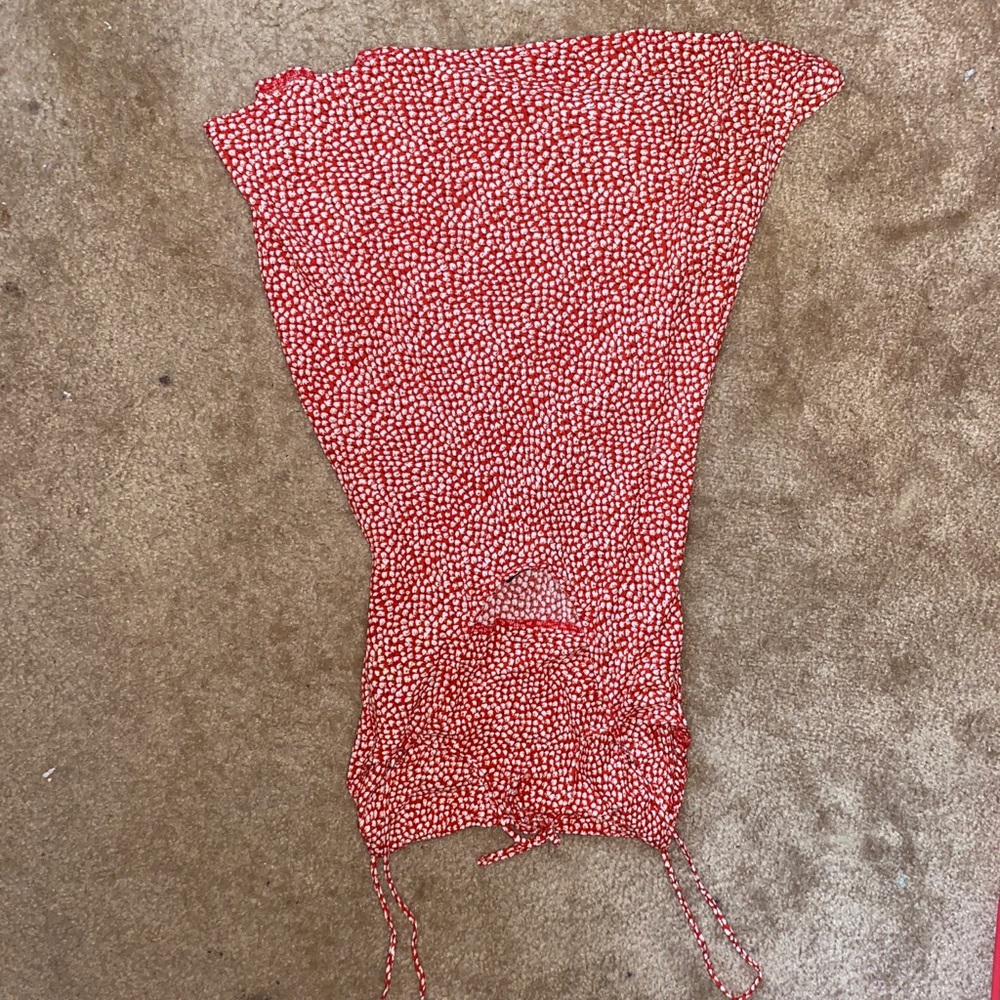 Red Mini Dress - Picture 6 of 6